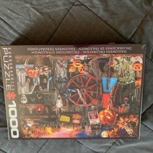 EuroGraphics Halloween Decorations 1000-Piece Puzzle